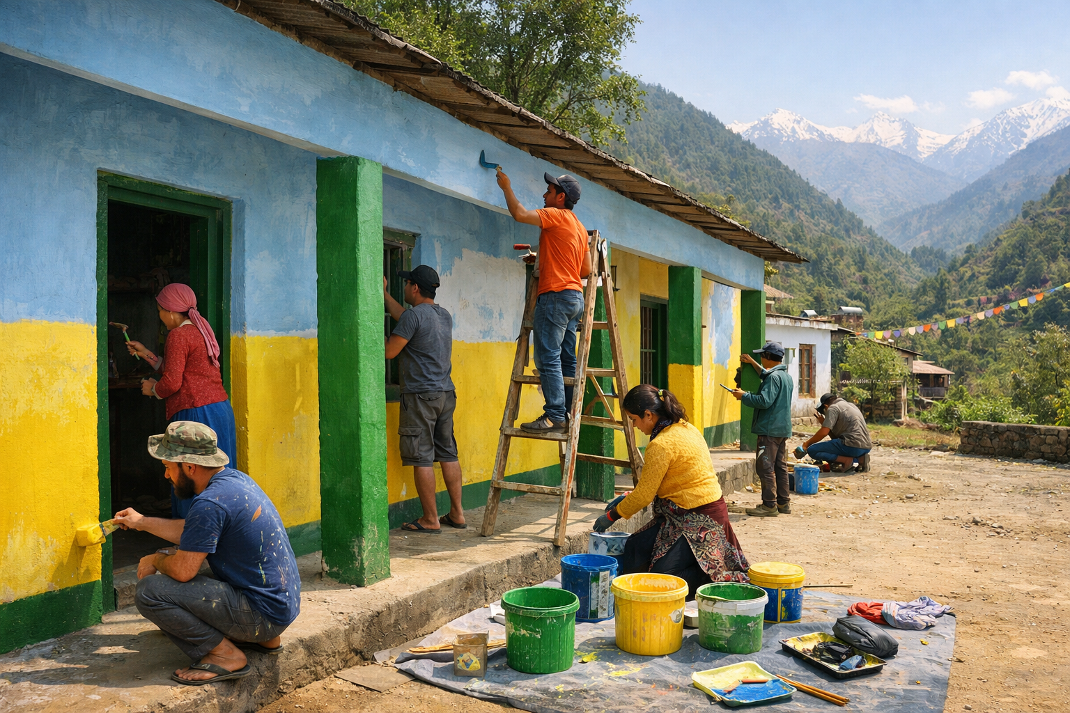 Repainting Schools