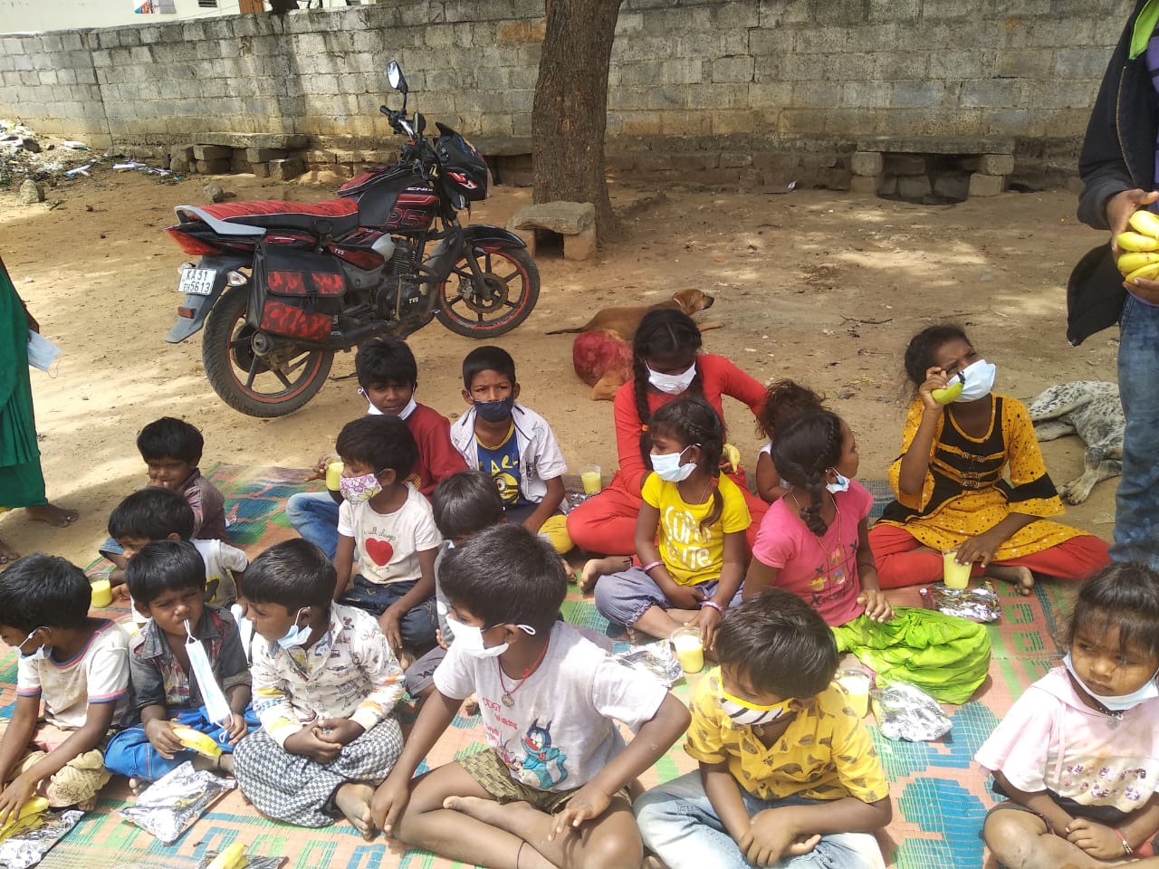 Fruit and Meals on the Mat