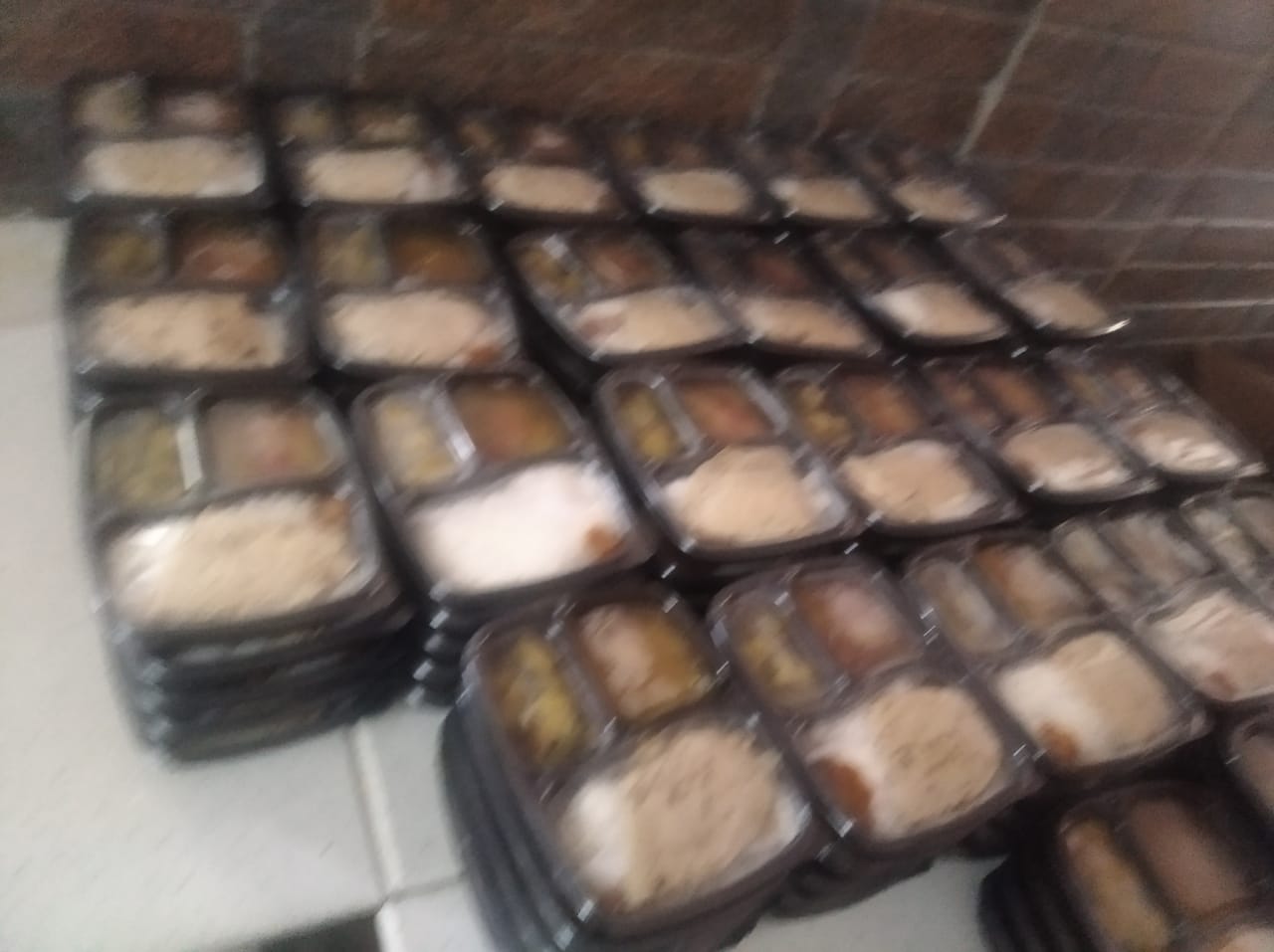 Packed Meal Boxes Ready
