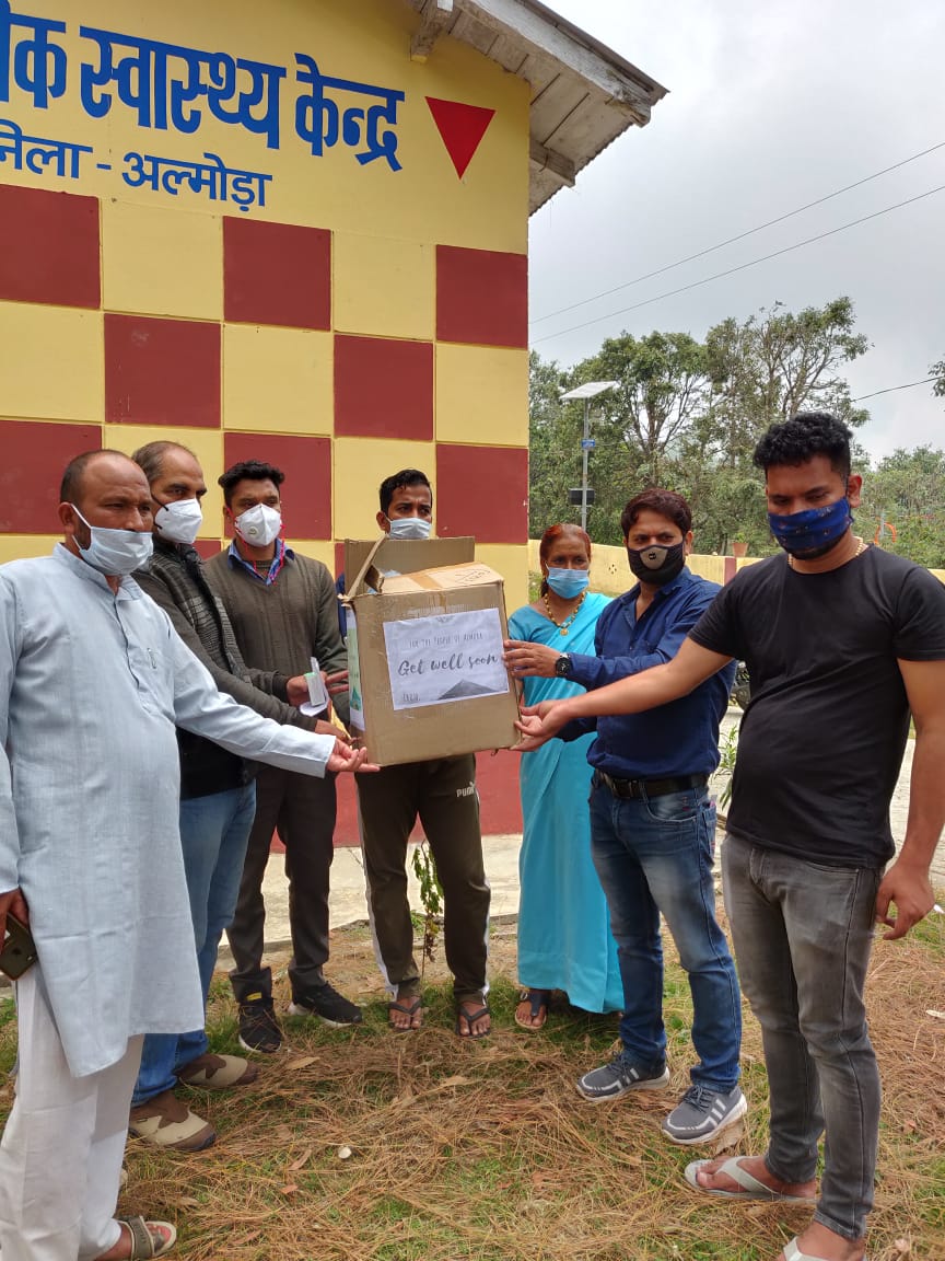 Almora Health Centre Receives Kits