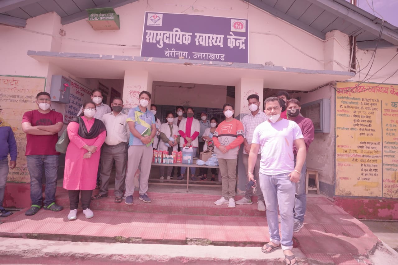 Supplies at Berinag Health Centre