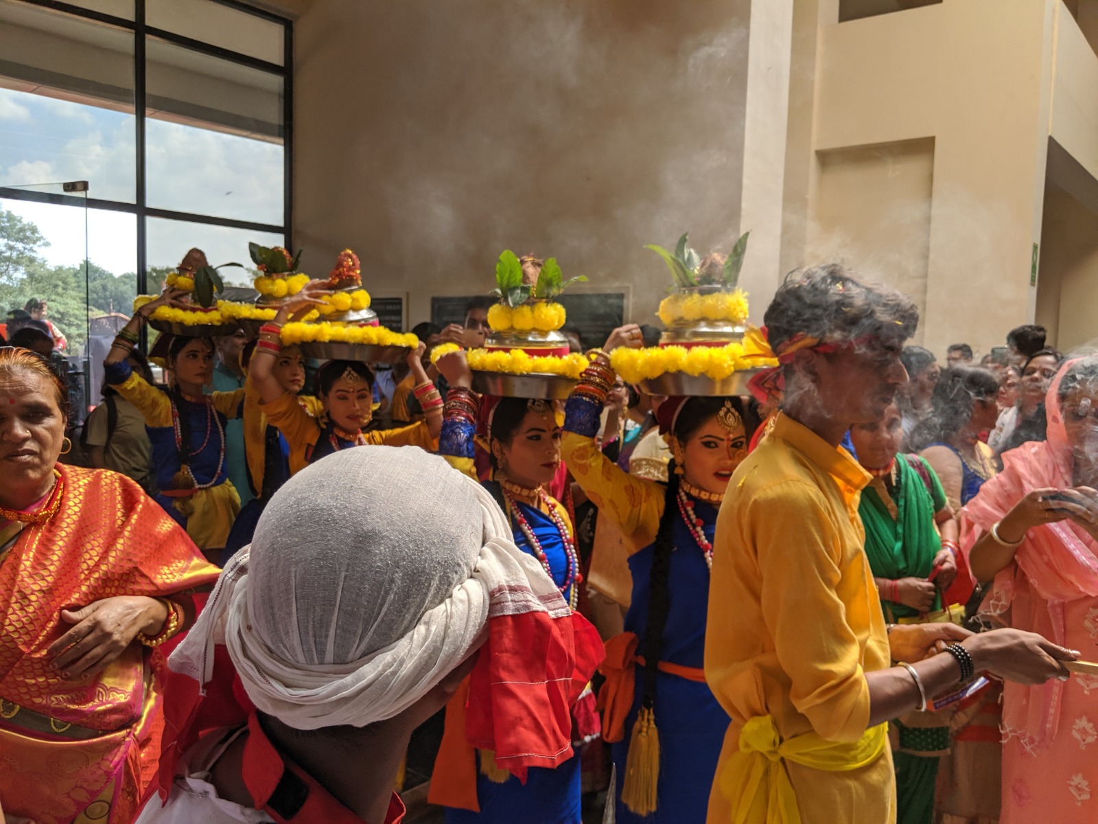 Kalash Walk with Sacred Smoke